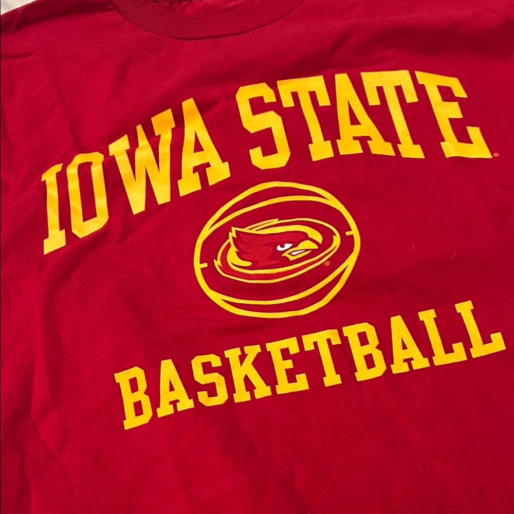 Rivalry Threads Red Iowa State Basketball Tee - Picture 2 of 7